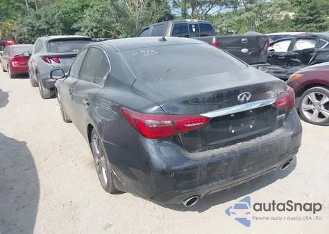 2019 Infiniti Q50 3.0T Signature Edition z USA, uszkodzony, nr VIN JN1EV7AP3KM541585